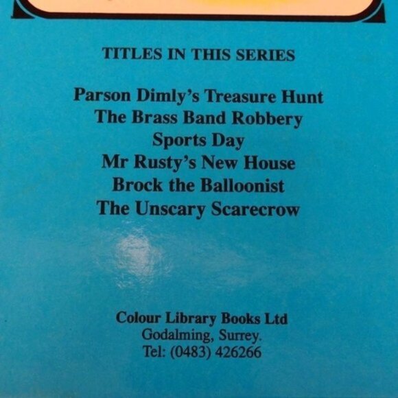 Vintage Kids Book The Brass Band Robbery John Patience Colour Library Books 1989 - Picture 3 of 6
